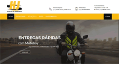 Desktop Screenshot of hjentregas.com.br