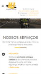 Mobile Screenshot of hjentregas.com.br